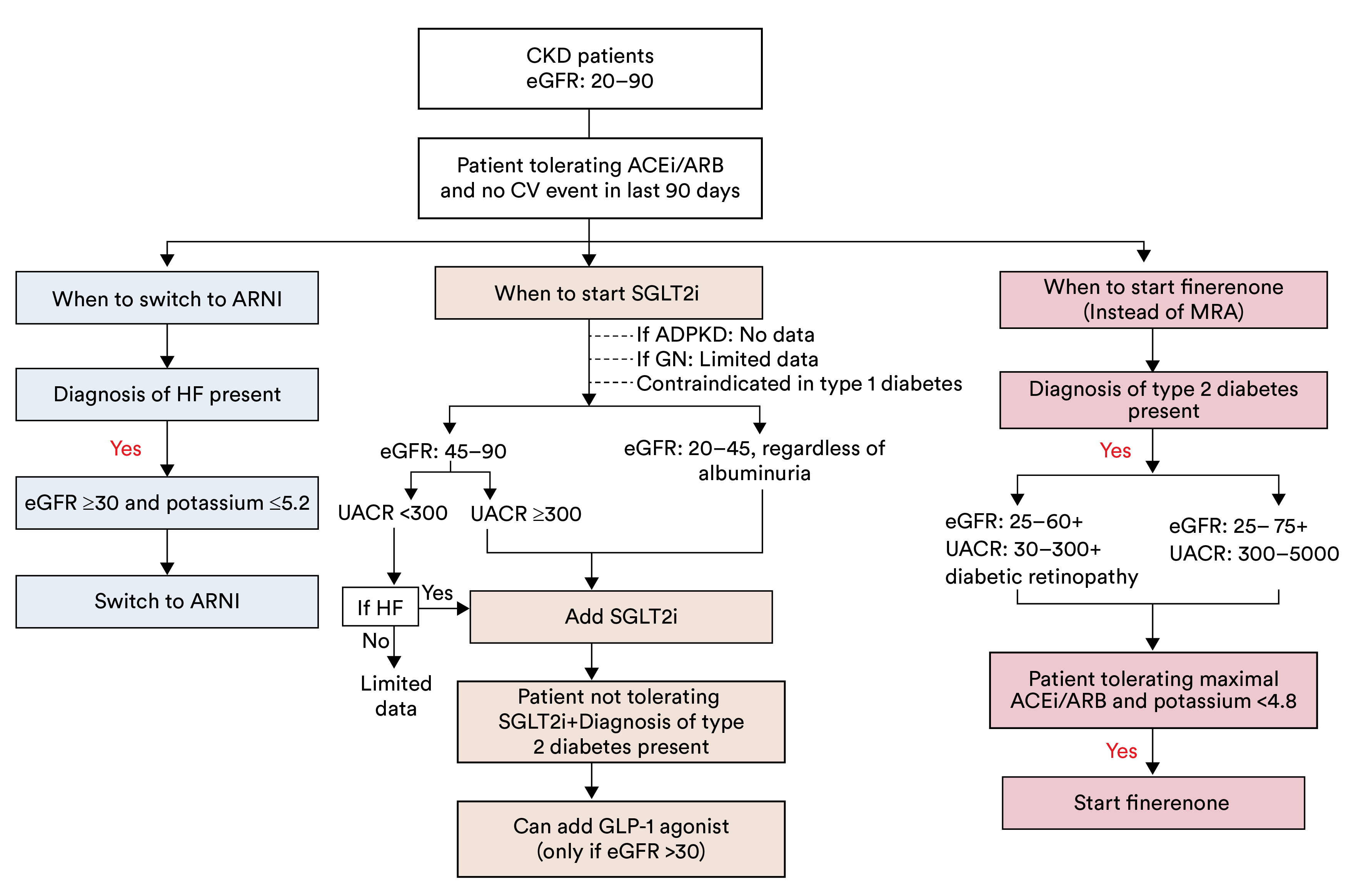 Choosing the right candidates for newer therapies is crucial due to their cost, potential side effects, and the need to follow selection criteria from key clinical trials.